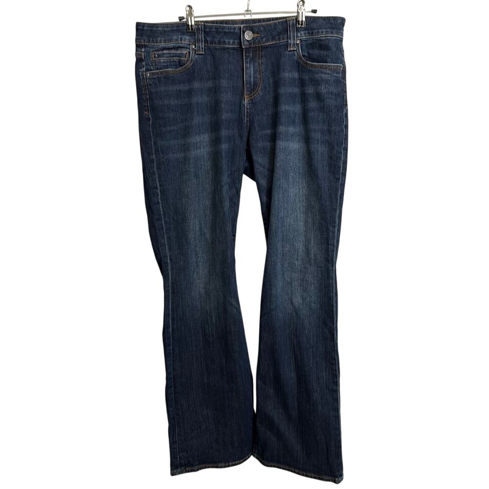 Kut From The Kloth Jeans Womens 14 Blue Natalie Mid Rise Bootcut 5-Pocket